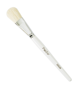 135129 Peggy Sage Valkoinen silkkinaamioharja 25 mm