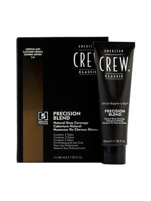 American Crew Precision Blend Medium Ash 3 x 40 ml 120 ml