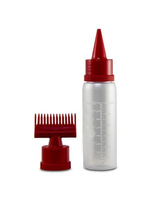 Goldwell Elumen applikaattori, kampa ja pullonkorkki