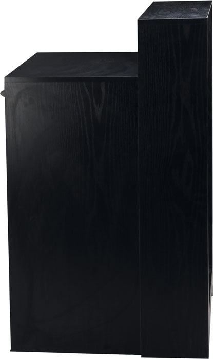 46200-W01_3 Vastaanottotiski Hairway Franz Mini musta