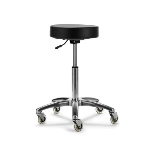4642_salon_stool_rounder_2817 Bravehead Rounder de luxe wheels työtuoli
