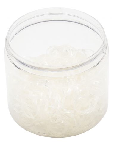 Sibeli Claire värittömät ø20 mm silikonilenkit 500 kpl