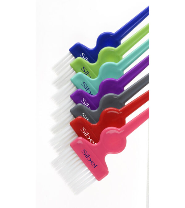 Sibel Coloured Tinting Brush Set 7 kpl