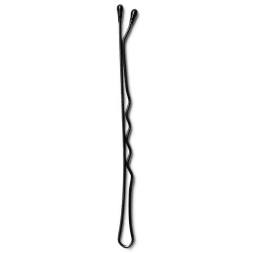 8704 Hiuspinnit 59 mm, musta