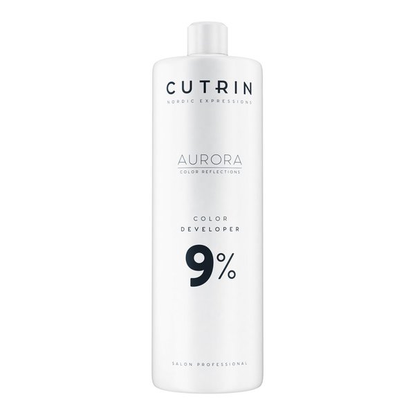 90895FaX187a Cutrin Aurora Developer 9% 1000 ml