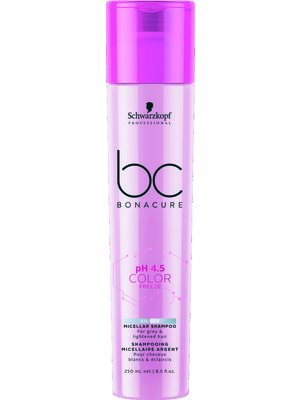 Schwarzkopf BC Color Freeze Silver Shampoo pH-4,5