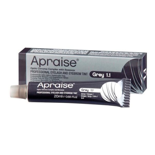 Apraise Kestoväri Ripsille ja Kulmille, harmaa 20ml