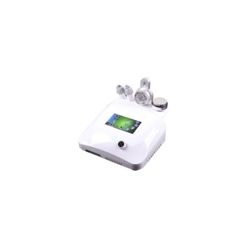 Beauty device with 4 functions - cavitation, 3D radio frequency, IR biophoton, vacuum