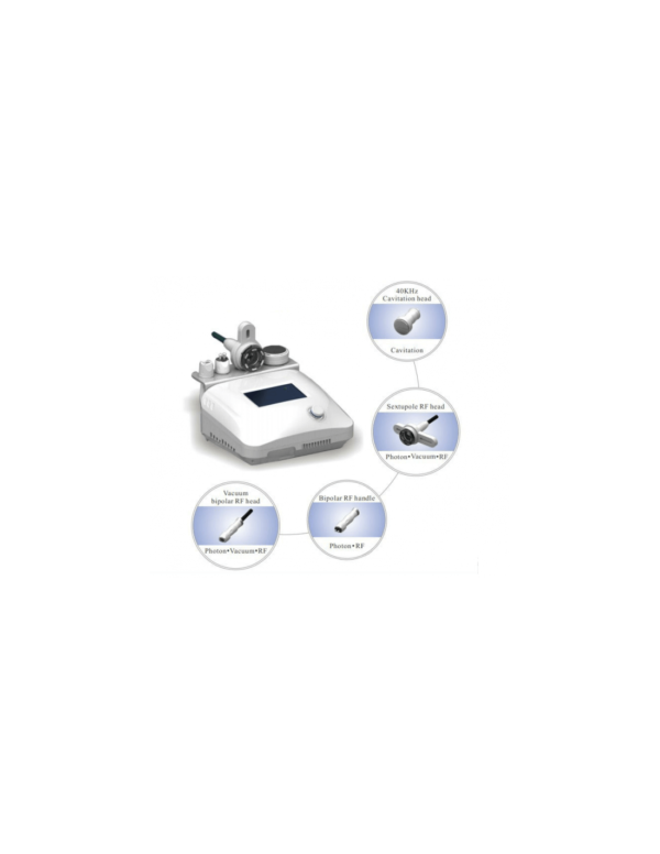 Beauty-device-with-4-functions-cavitation-3D-radio-frequency-IR-biophoton-vacuum Beauty device with 4 functions - cavitation, 3D radio frequency, IR biophoton, vacuum