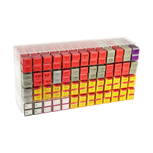 Värihylly Universal värituubeille 100ml 96kpl