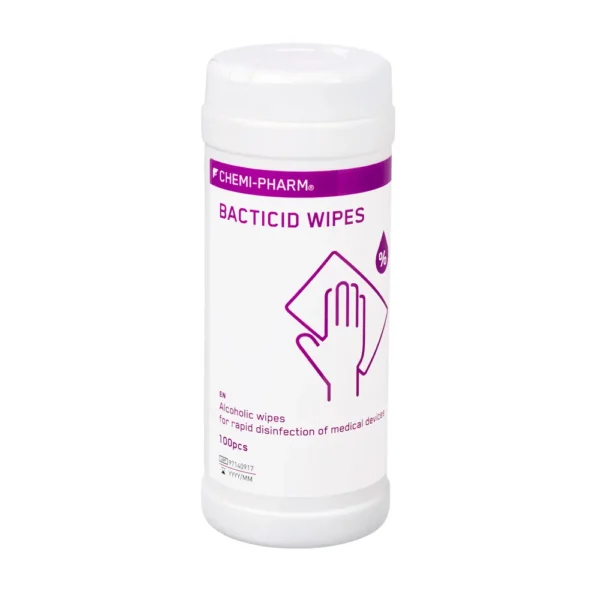 Chemi-Pharm-Bacticid-Wipes-100pcs Chemi-Pharm Bacticid pyyhkeet