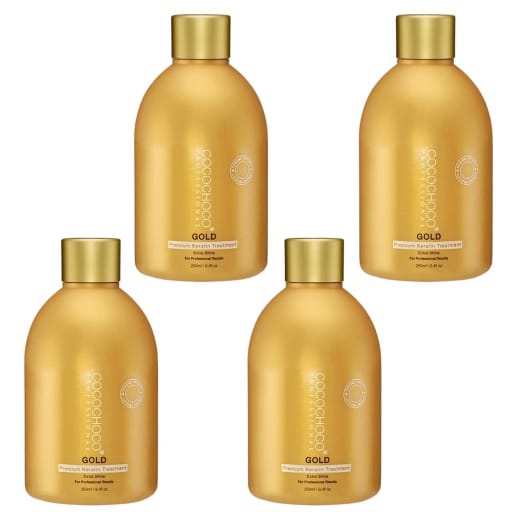 Cocochoco Gold Keratin Hair Treatment 1l (4x250ml)