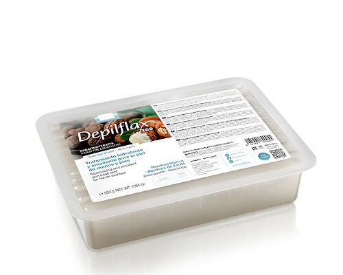 DEPILFLAX-PARAFFIN-WITH-SHEA-BUTTER-500-G Depilflax Paraffin White Shea butter 500g
