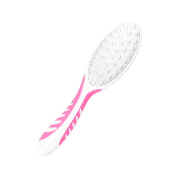 Foot-grater-pink-metal-blades.-mybeauty24.eu_ Kaksipuolinen pedikyyri viila pinkki, metalliterät