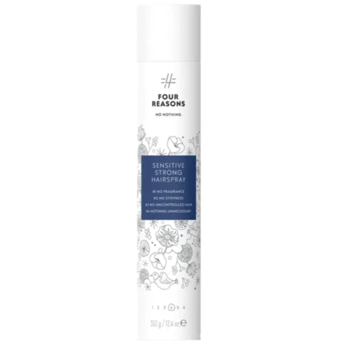 Four Reasons No Nothing Sensitive Strong Hairspray 500ml