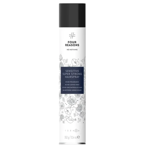 Four Reasons No Nothing Sensitive Super Strong Hairspray 500 ml