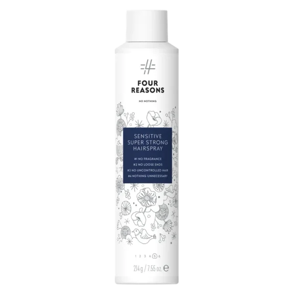 Four Reasons No Nothing Sensitive Super Strong Hairspray 300 ml