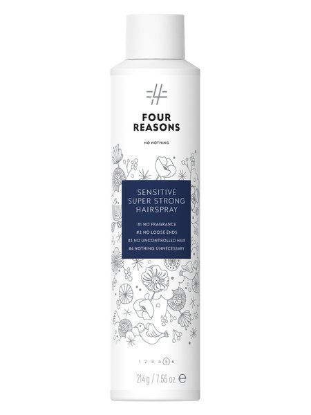 Four Reasons No Nothing Sensitive Super Strong Hairspray 300 ml