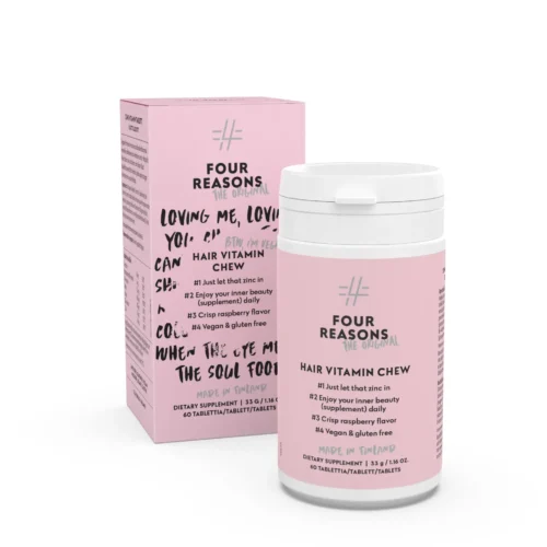 Four-Reasons-Original-Hair-Vitamin-Chew-60pcs Four Reasons Original Hair Vitamin Chew 60 tablettia / tablett