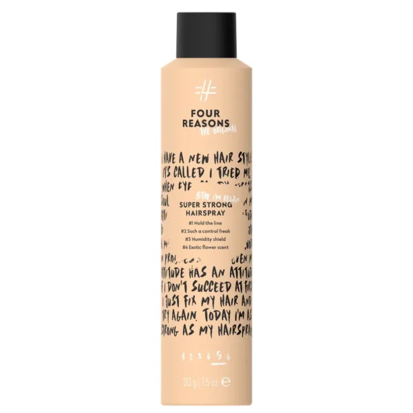 Four Reasons The Original Super Strong Hairspray 300ml