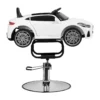 Hairdressing-chair-for-children-car-BM-white-1 Lasten kampaamotuoli BM valkoinen