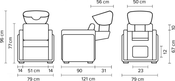 Hairway Adam Kampaamon pesupaikka allas valkoinen