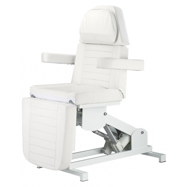 Hoitotuoli Mirell 4-moottoria, valkoinen