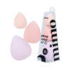 ILU-T4B-Mimo-Makeup-Sponge-Pastel-Set-3pcs. ILU T4B Mimo Makeup meikeikkisieni setti pastel 3kpl