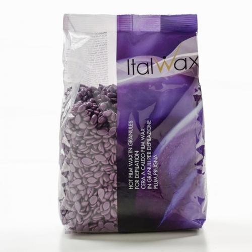 Ital-Wax-Hot-Film-Wax-Plum-500x500-1 ItalWax Hot Film Wax in Granules Plum, 1000g