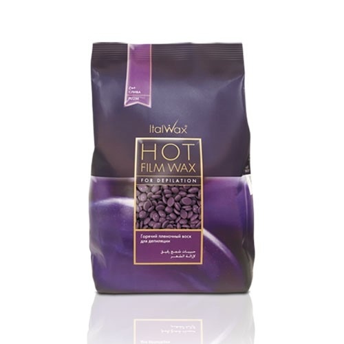 ItalWax-Hot-Film-Wax-in-Granules-Plum-1000g ItalWax Hot Film Wax in Granules Plum, 1000g