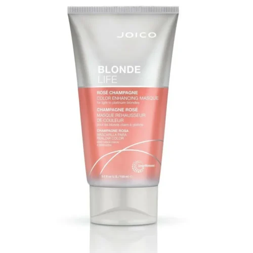 Joico-Blonde-Life-Color-Enhancing-Masque-Rose-Champagne-150ml Joico Blonde Life Color Enhancing Masque Rose Champagne 150ml