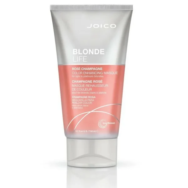 Joico-Blonde-Life-Color-Enhancing-Masque-Rose-Champagne-150ml Joico Blonde Life Color Enhancing Masque Rose Champagne 150ml