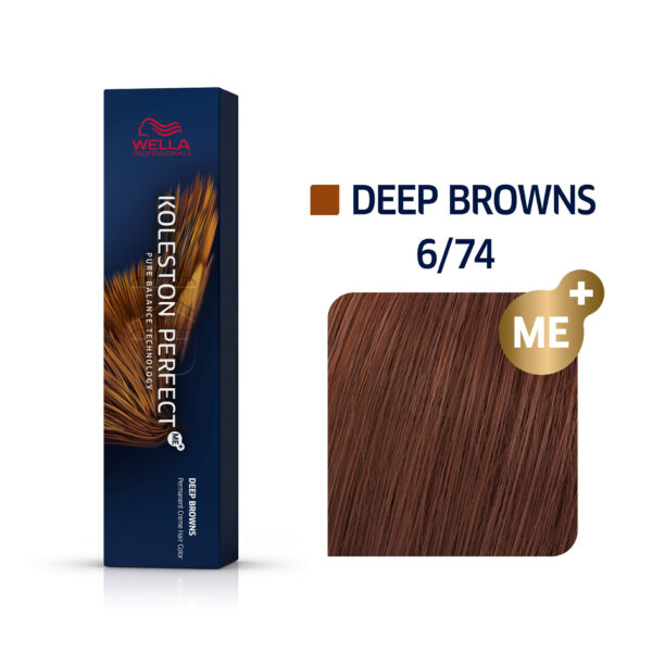 KP-Me6_74-Deep-Browns Wella Koleston Perfect Me+ Deep Browns hiusväri 60 ml