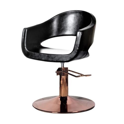 Kampaamotuoli Milano pink GOLD pohjalla