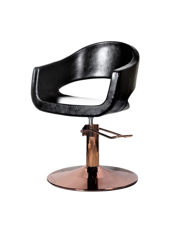 Kampaamotuoli-Milano-gold Kampaamotuoli Milano pink GOLD pohjalla