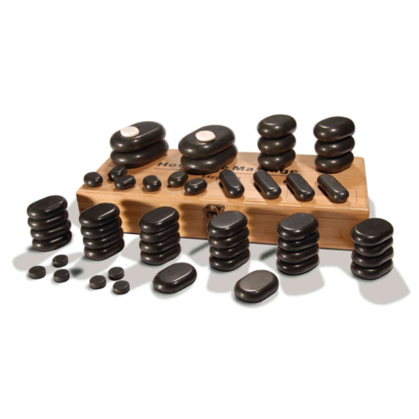 Kuumakivet-kokovartalohieronta-Sibel-Stone-Set-54kpl Sibel Stone Kuumakivet kokovartalohieronta setti 60kpl