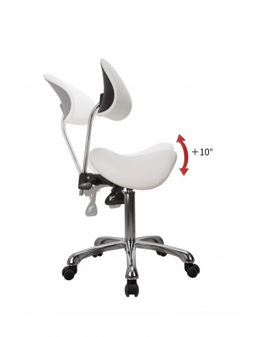 Master-saddle-stool-with-4-adjustments-and-ergonomic-backrest-Noble-mybeauty24.eu_ Noble satulatuoli, musta