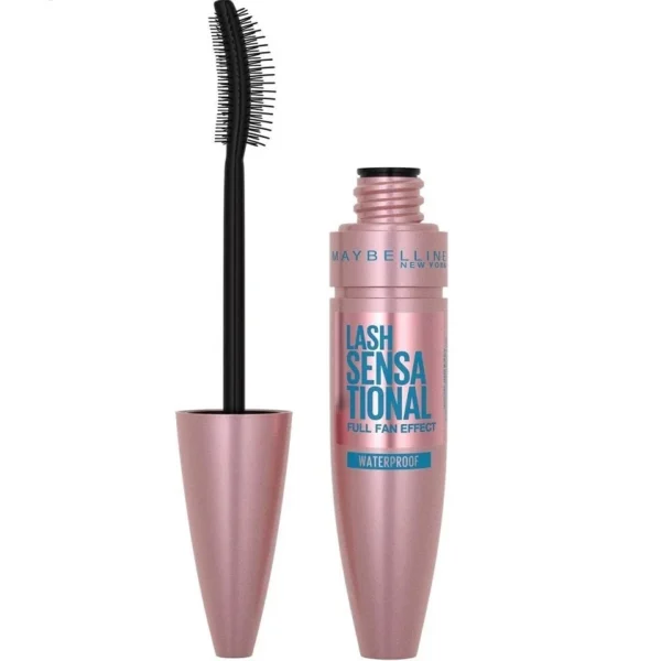 Maybelline Lash Sensational Mascara Black Waterproof 9.5 ml