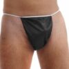 Kertäkäytön bikinihousut miehille, musta,  50kpl