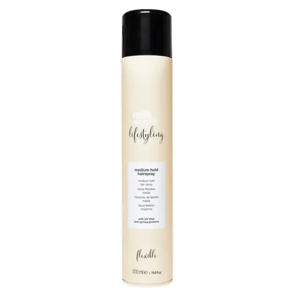 Milk_Shake-Lifestyling-Medium-Hold-Hairspray-500ml Milk_Shake Lifestyling Medium Hold Hairspray hiuslakka 500ml