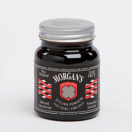 Morgans Styling Pomade - High Shine Firm Hold, Black 100g