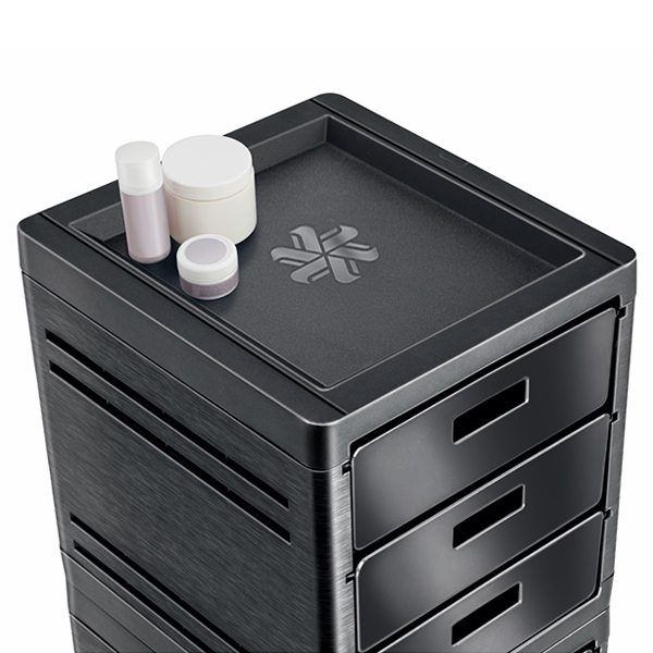 My-Trolley Ceriotti My työtarvikevaunu, musta