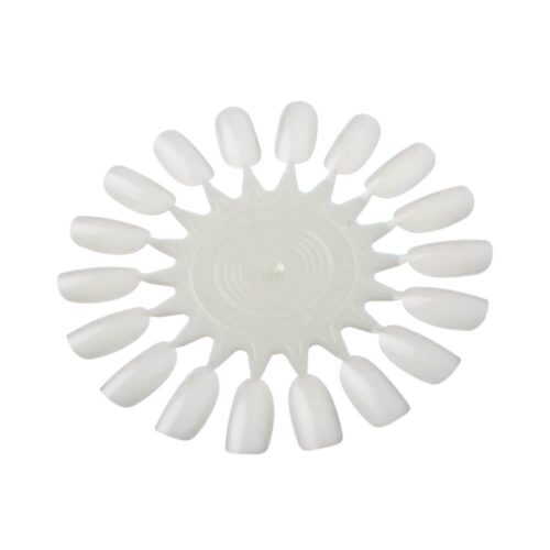 Nail-tips-color-chart-–-18-tips Tyhjä kynsilakkapaletti-18 tippiä