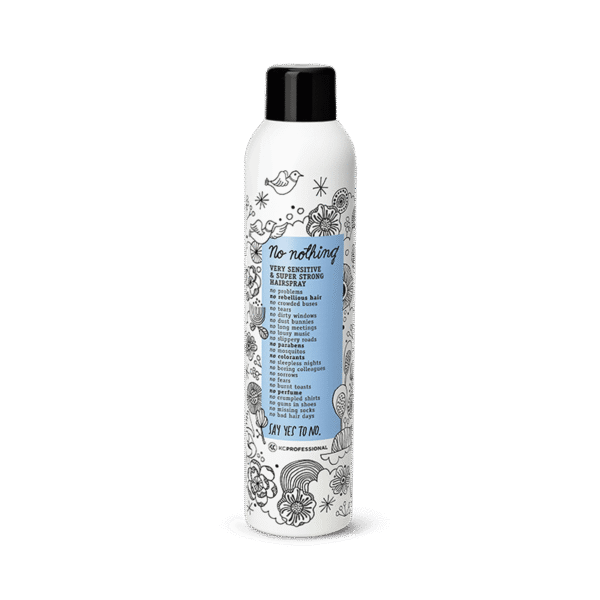 Four Reasons No Nothing Sensitive Super Strong Hairspray 300 ml