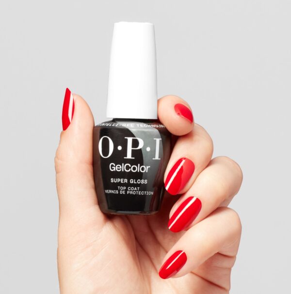 OPI GelColor Super Gloss Gel Stay Shiny Top Coat 15ml