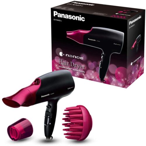 Panasonic-EH-NA65-Pink-Nanoe Panasonic EH-NA65 Pink Nanoe Hair Dryer for Visibly Improved Shine