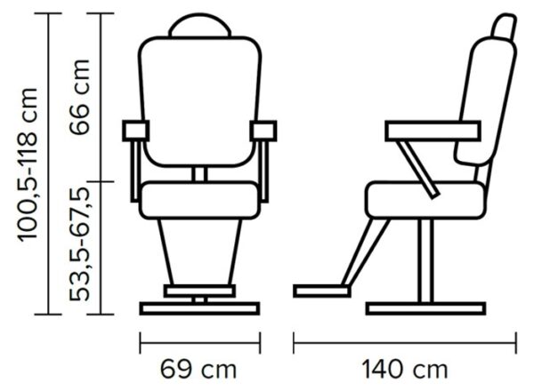 Parturituoli-Hairway-David-musta Parturituoli Hairway David, musta