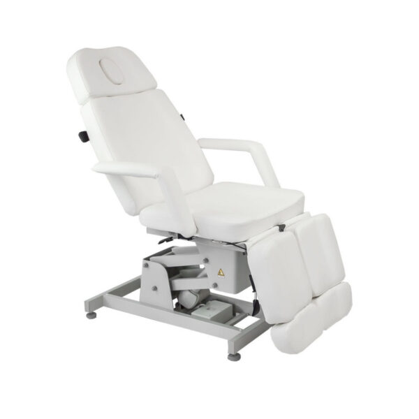 Pedicure-bed-with-1-motor Jalkahoitotuoli 1 moottori, valkoinen