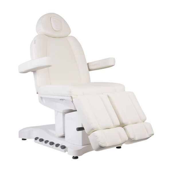 Pedicure-bed-with-3-motors-and-heating-Medial-White1 Azzurro Pro Exclusive 3-moottorinen hoitotuoli lämmityksellä, valkoinen