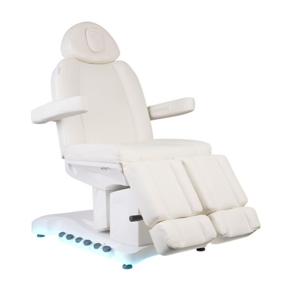 Pedicure-bed-with-3-motors-and-heating-Medial-White5 Azzurro Pro Exclusive 3-moottorinen hoitotuoli lämmityksellä, valkoinen
